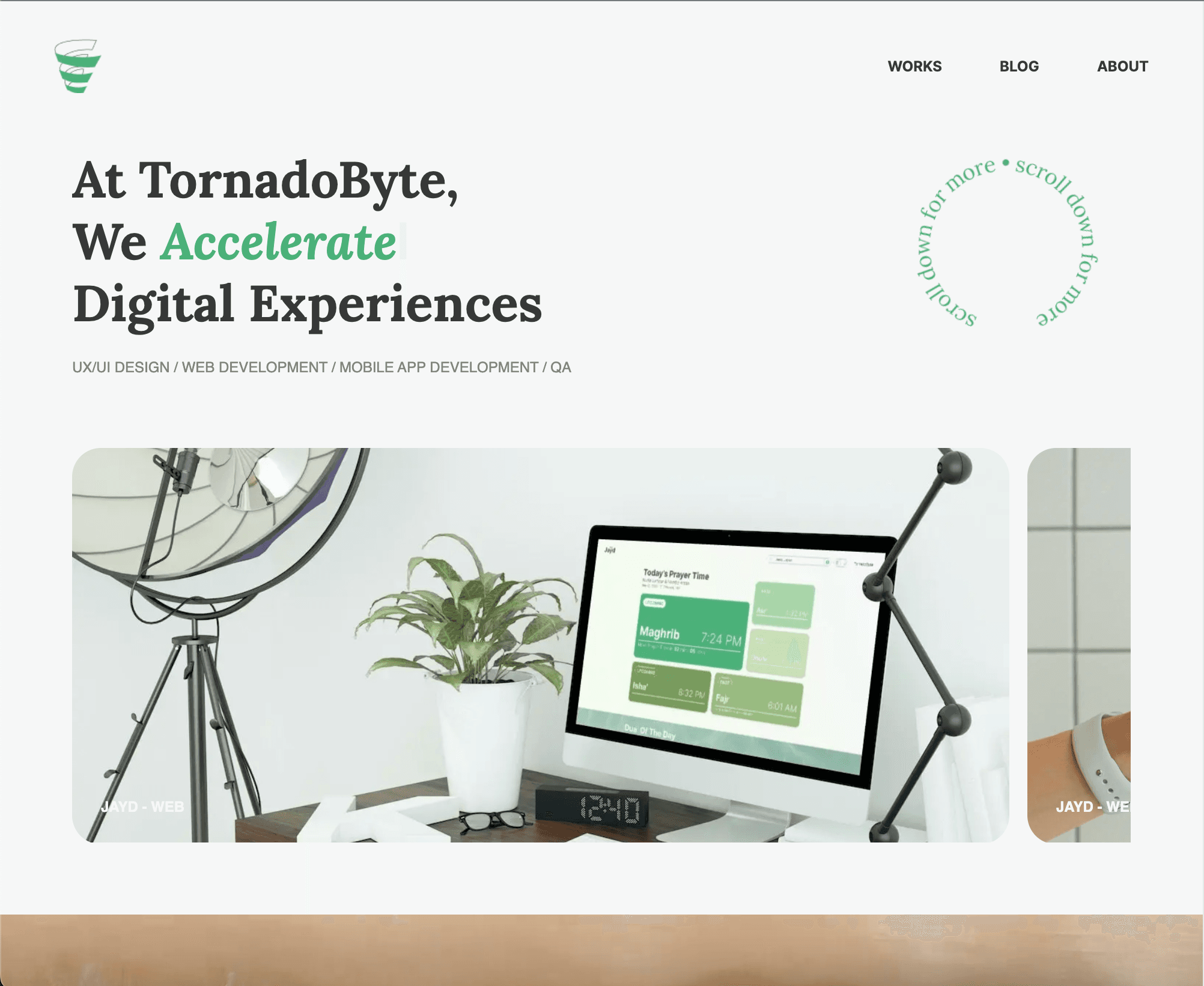 TornadoByte Web Page